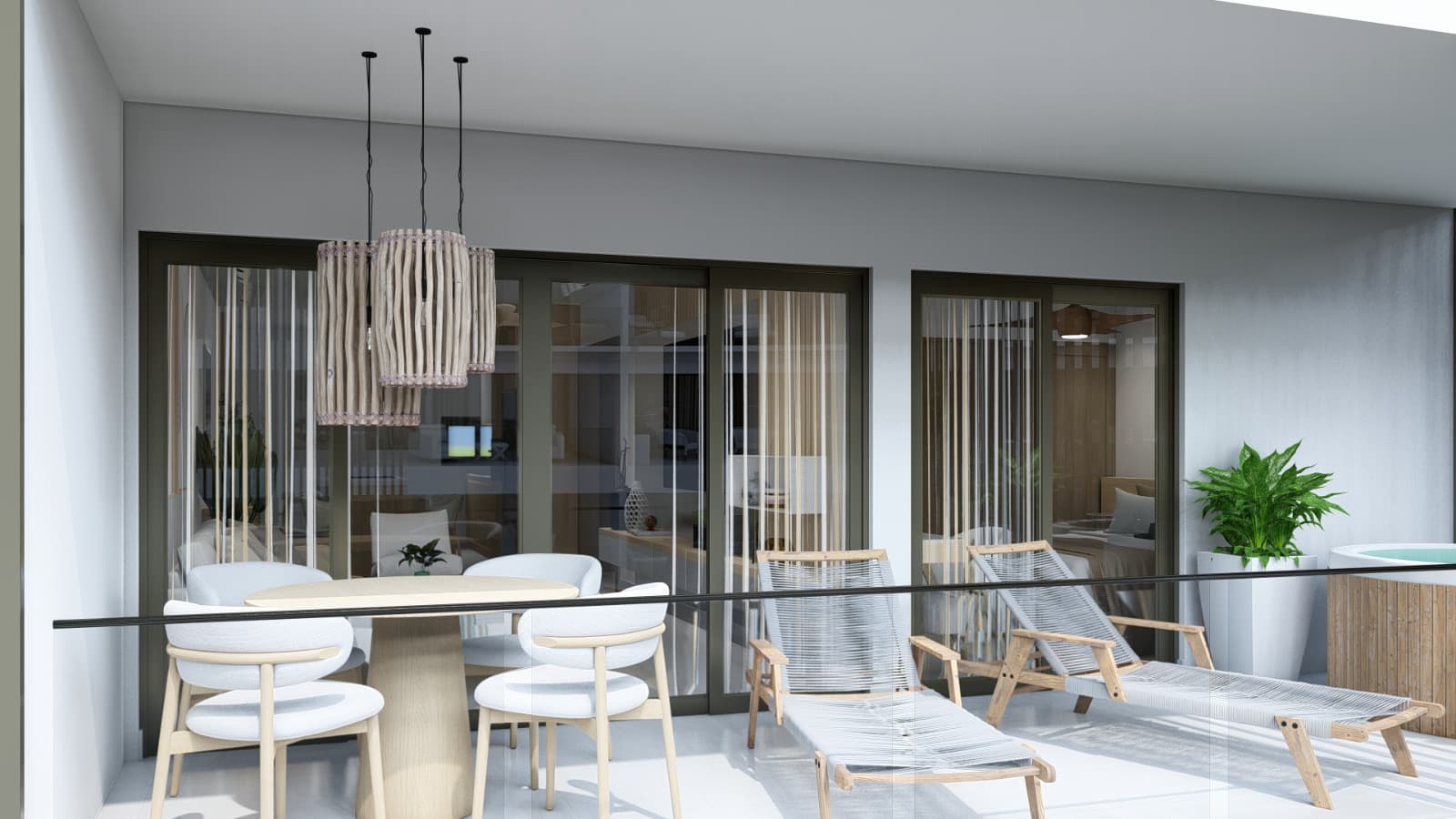 Nuevo proyecto en el corazón del pueblo en La Ceiba, Las Terrenas — En venta