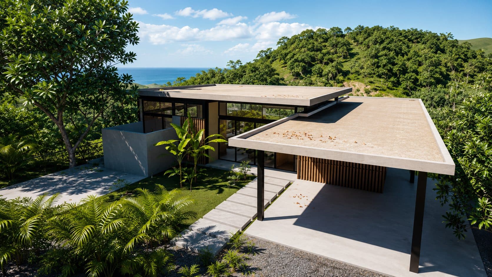 Villa Roble en El Jamito, Las Terrenas — En venta