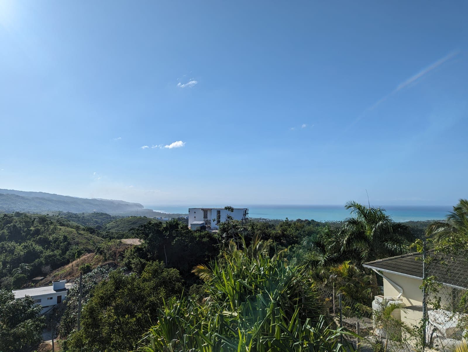 Terreno ideal para construir una villa con vistas panorámicas de Las Terrenas en Hoyo Cacao, Las Terrenas — En venta