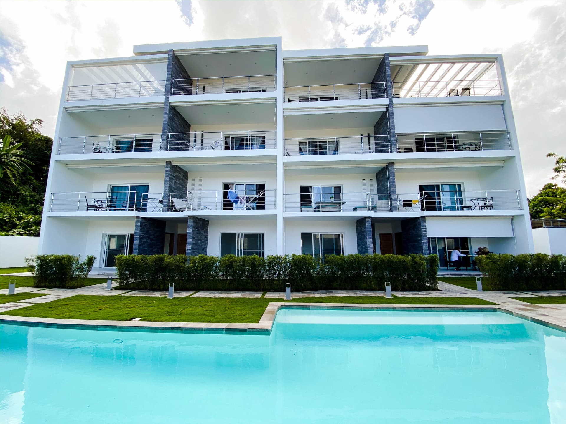 Penthouse generador de ingresos con financiamiento del propietario disponible en Center Town, Las Terrenas — En venta