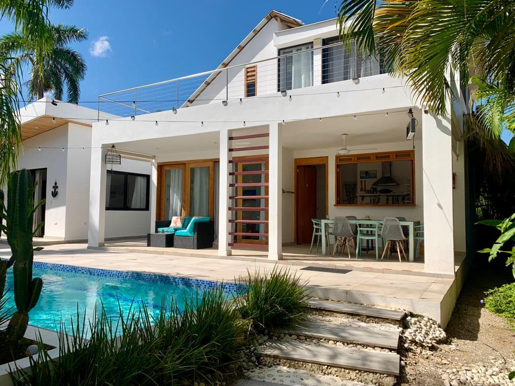 Villa de 5 habitaciones en la tranquilidad de Las Ballenas en Las Ballenas, Las Terrenas — En venta