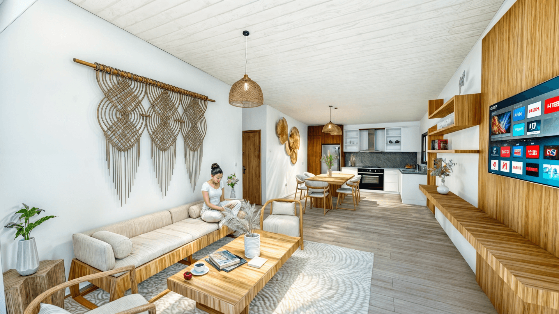 Asequibles condominios, townhouses y penthouses de 1 habitación en El Portillo, Las Terrenas — En venta