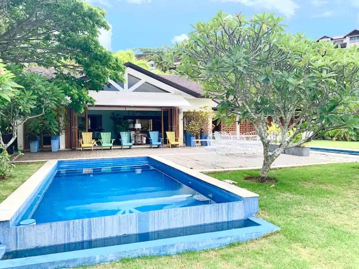 Villa de lujo de 4 habitaciones con vista al mar en Samaná, Las Terrenas — En venta