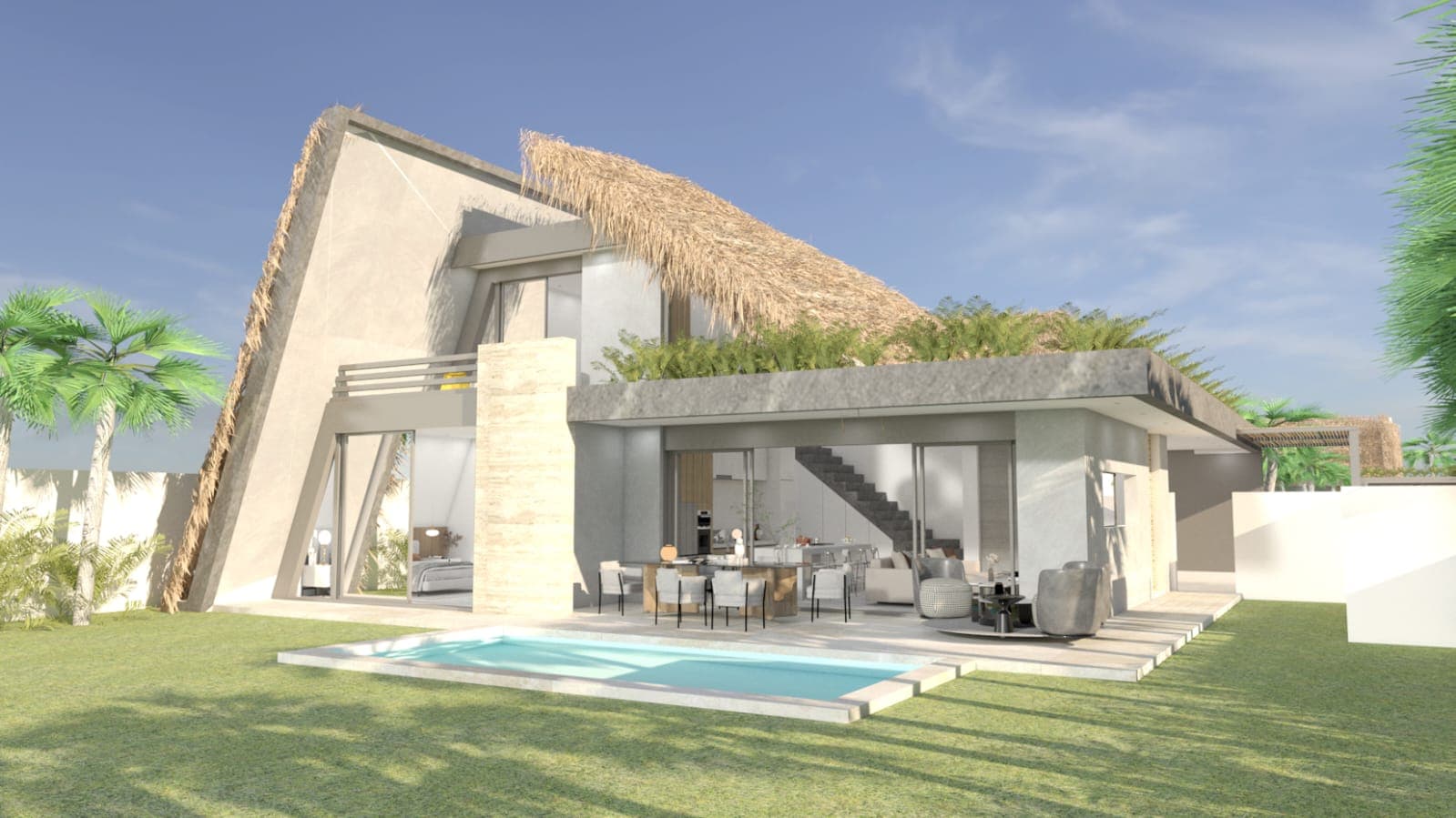 Tu villa moderna en una zona tranquila pero cerca de la playa en El Limón, Jardines del Limón — En venta
