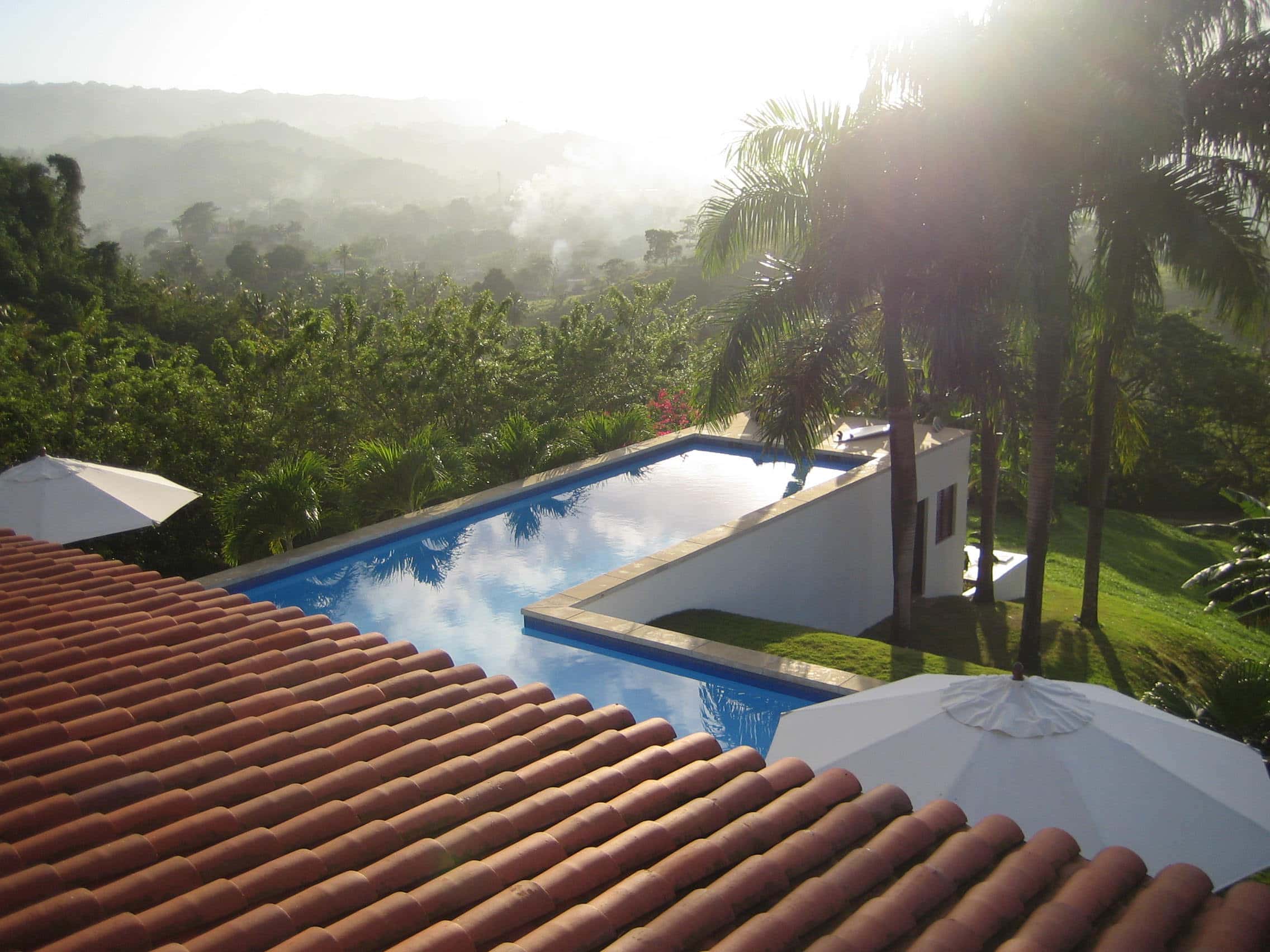 Villa ibicenca with gorgeous views in town en Center Town, Las Terrenas — En venta
