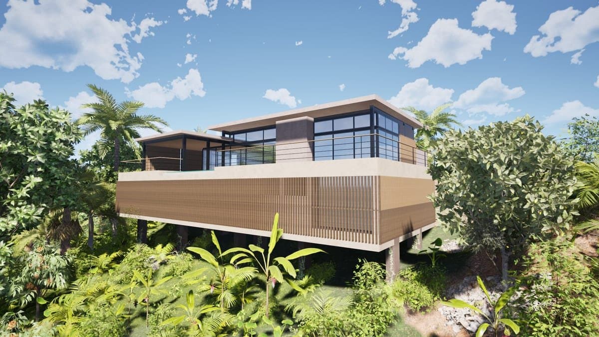 Villa Caoba en El Jamito, Las Terrenas — En venta