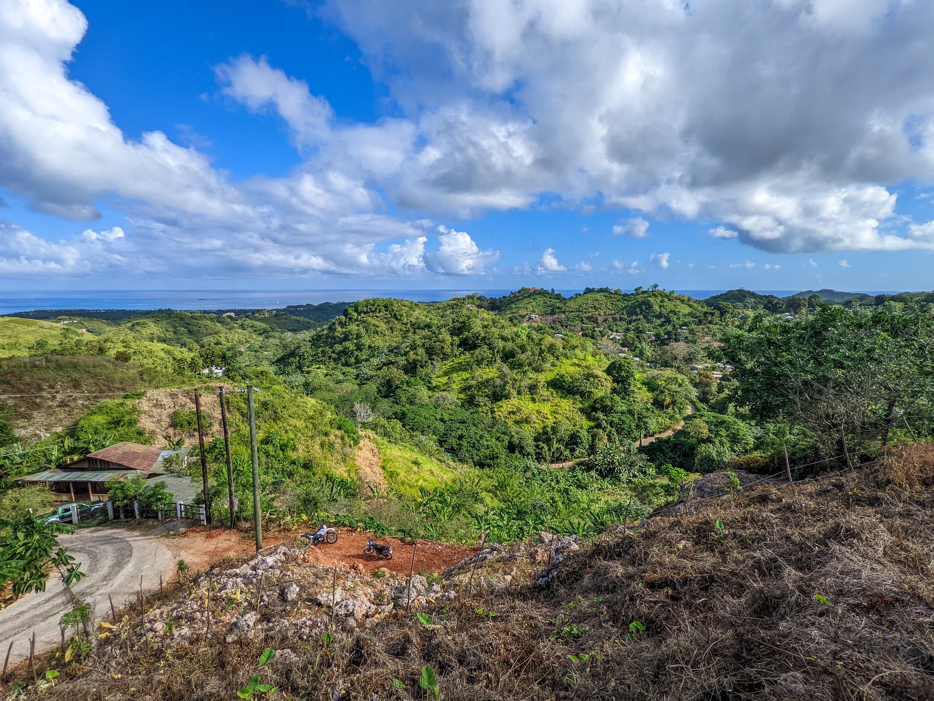 Terreno con vista al mar en Hoyo Cacao en Hoyo Cacao, Las Terrenas — En venta