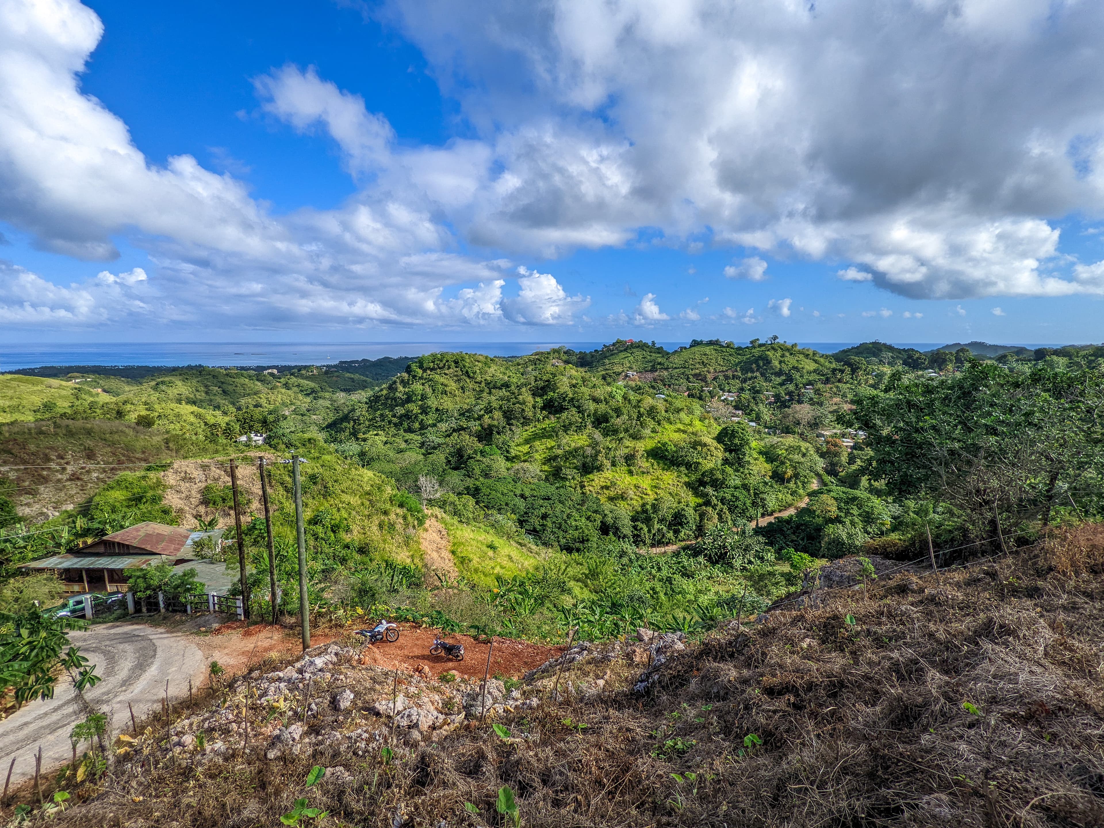 Oceanview view land in Hoyo Cacao en Hoyo Cacao, Las Terrenas — En venta
