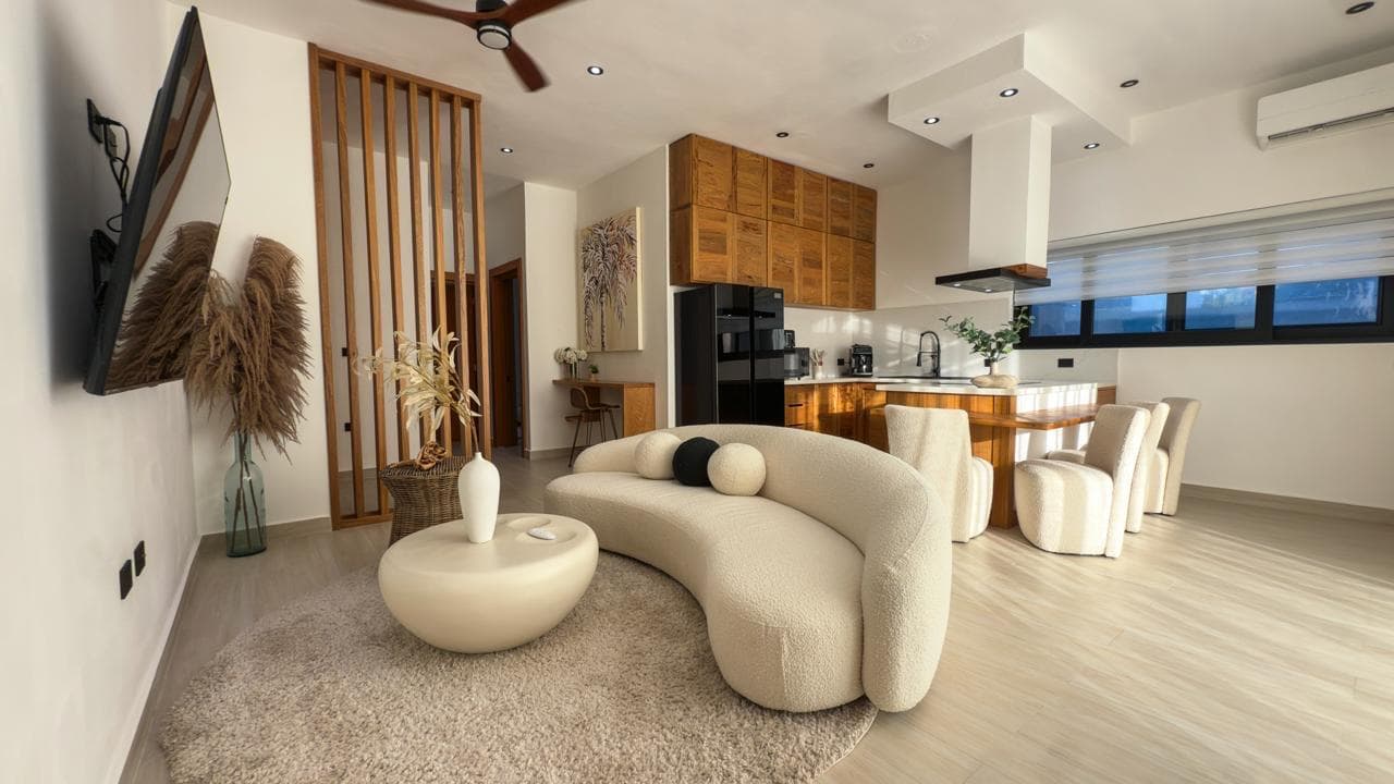 Modernos condominios de 2 habitaciones cerca de Playa Bonita en Bonita, Las Terrenas — En venta