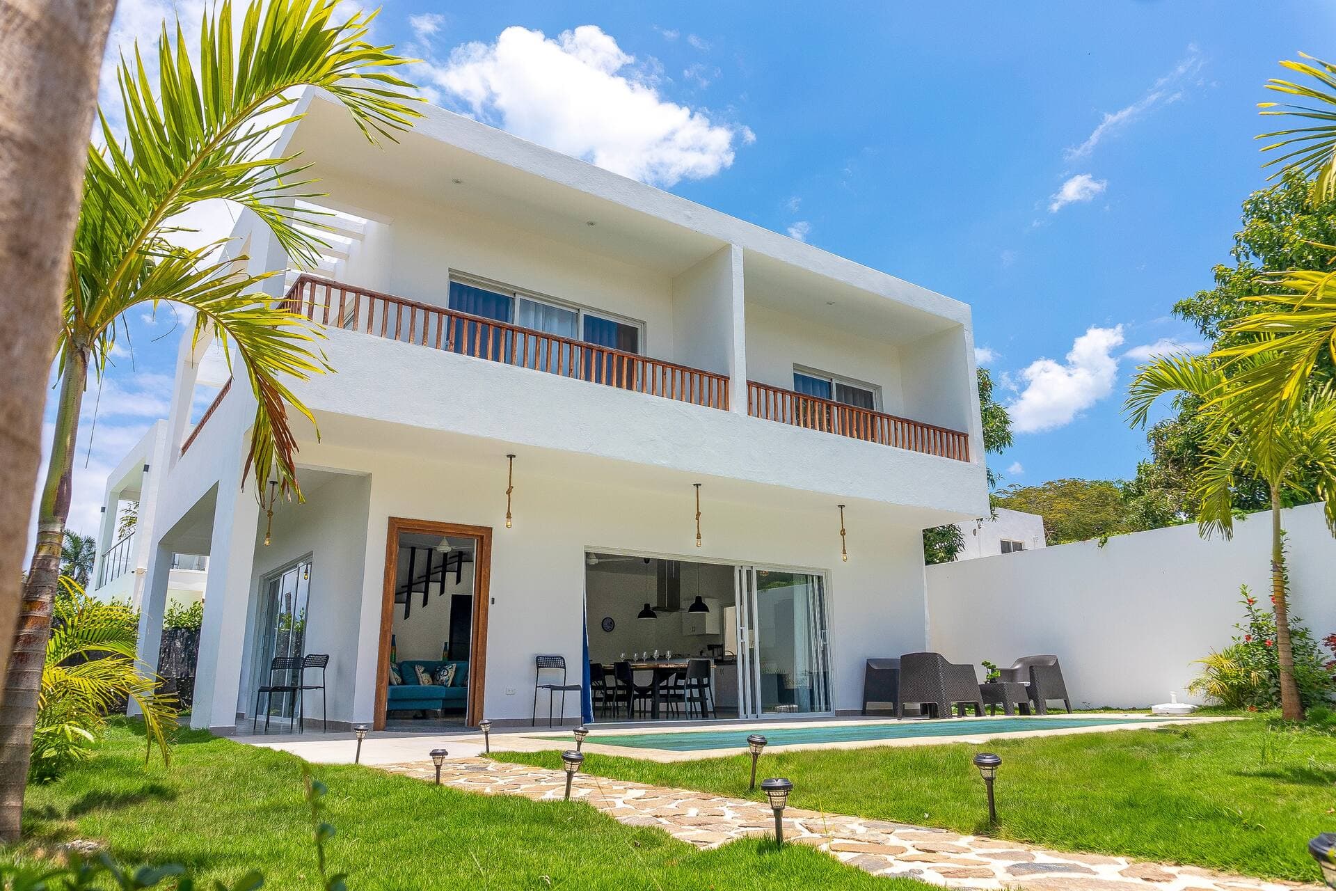 3-BR Villa in the center of Las Terrenas en Center Town, Las Terrenas — En venta