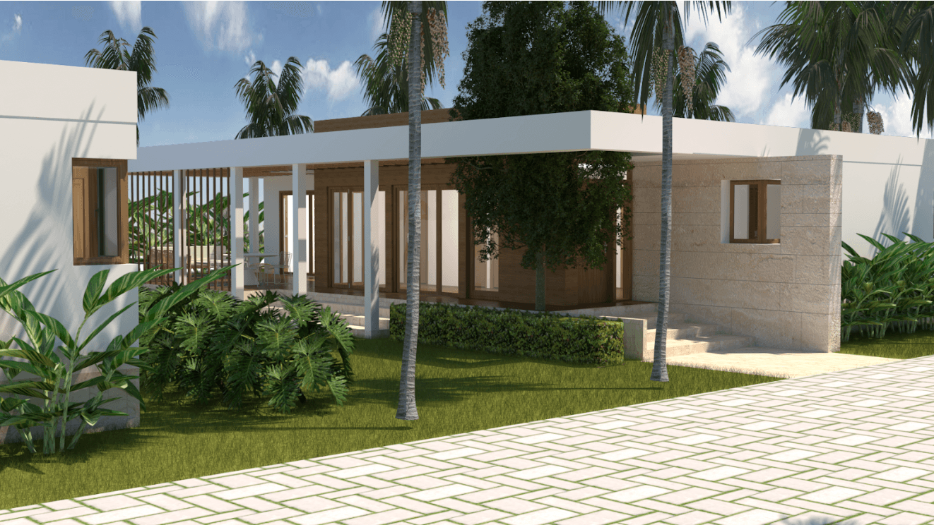 3-BR stunning villas in a beachfront community en Cosón, Las Terrenas — En venta