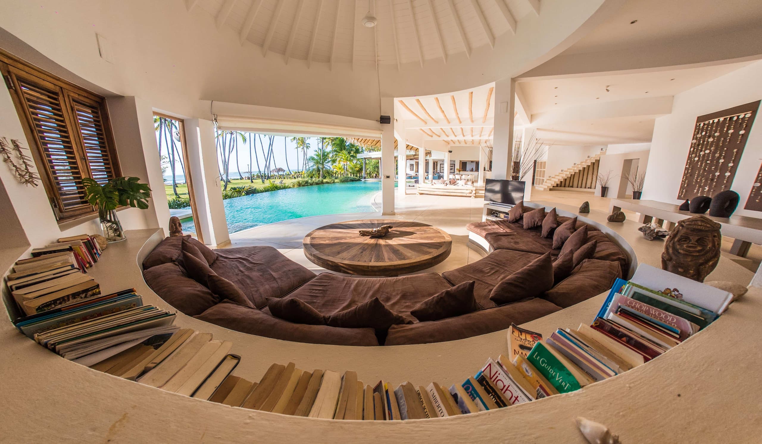 Espectacular villa frente al mar en Las Terrenas en Cosón, Las Terrenas — En venta