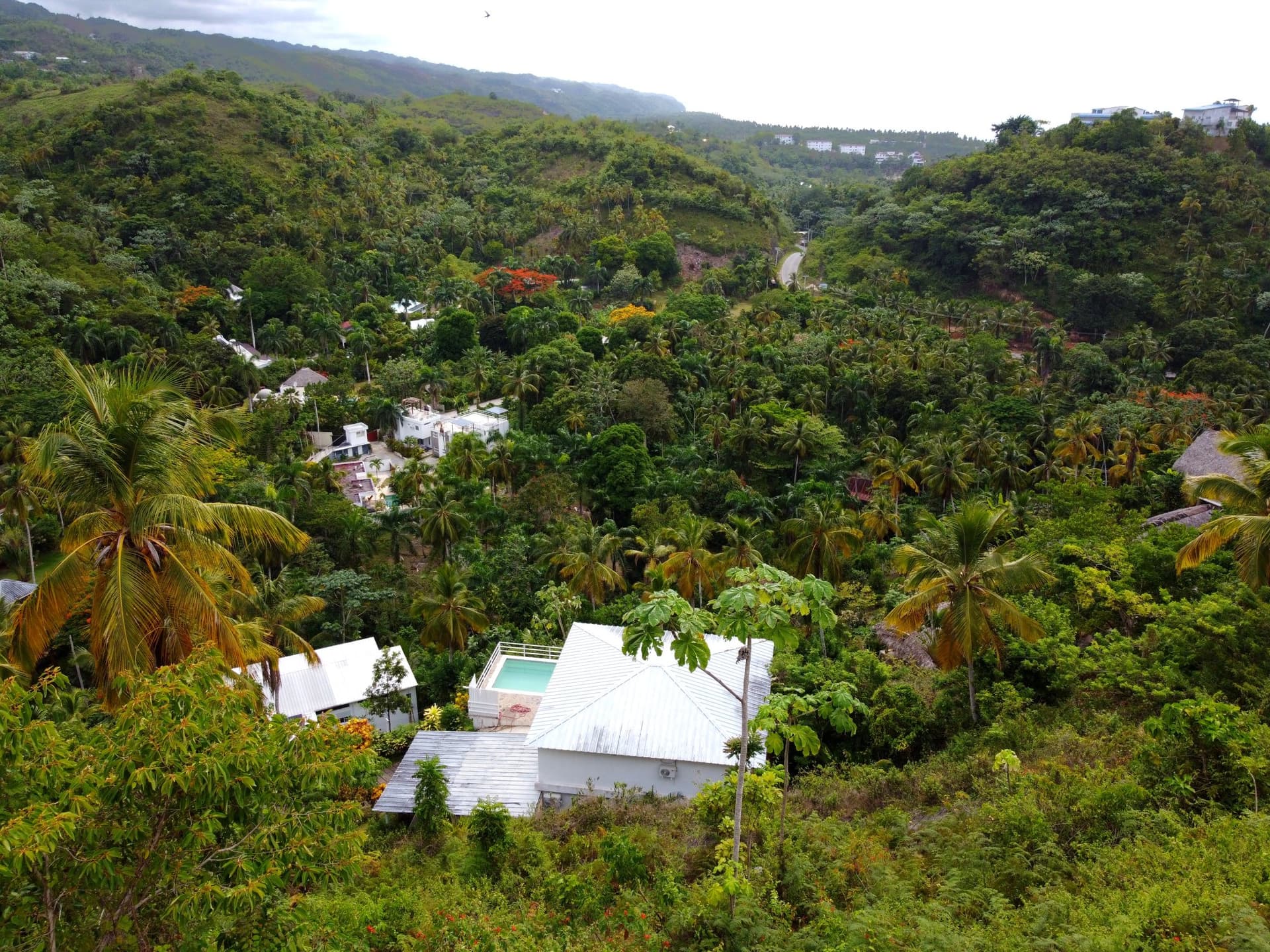 Casa de 3 habitaciones con vista al mar en Cosón en Cosón, Las Terrenas — En venta