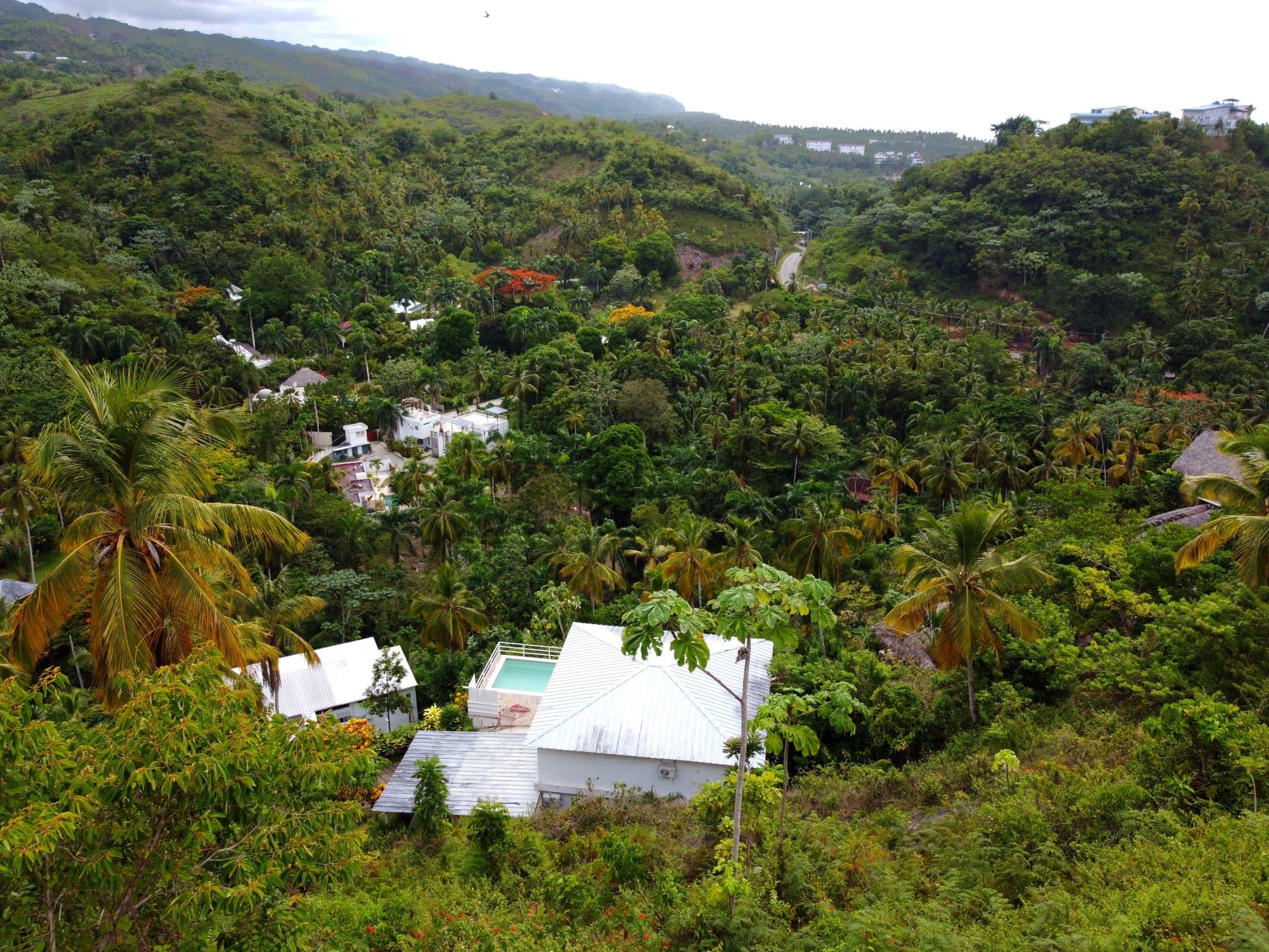 Casa de 3 habitaciones con vista al mar en Cosón en Cosón, Las Terrenas — En venta