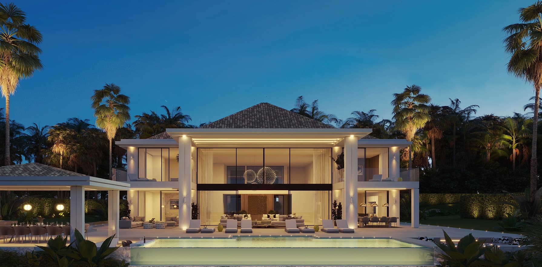 4 breathtaking mansions in a exceptional gated community en El Portillo, Las Terrenas — En venta
